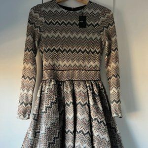 Maje fit & flare fitted dress New with tags